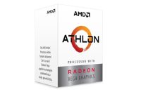 CPU AMD Athlon 3000G 3.5 GHz 4 MB Cache L3 2 cores 4 threads 12nm Socket AM4 Radeon Vega3 35W